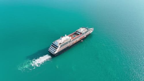 Exploring the serene waters on a cruise ship in the Caribbean Sea
