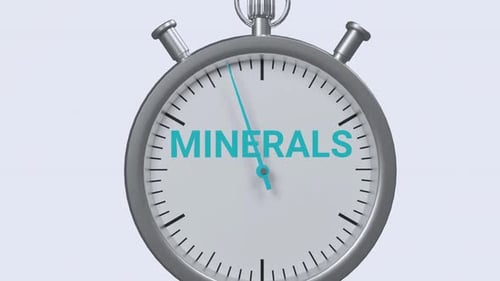 Minerals decreasing