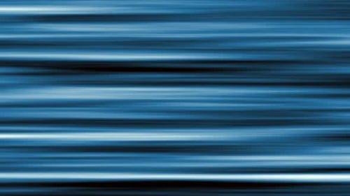 Abstract Blue Horizontal Lines Fast Motion Background Loop