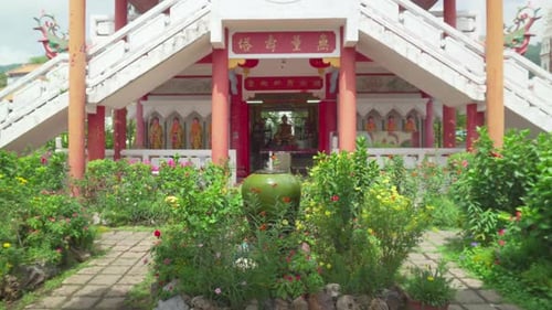 Awesome view of the Kek Lok Si Temple, Penang, Malaysia