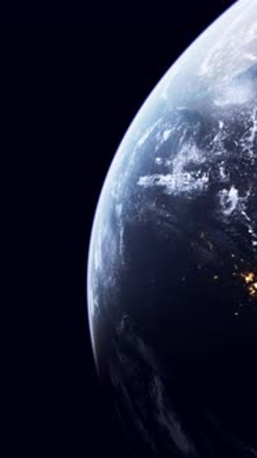 Earths Night View From Space