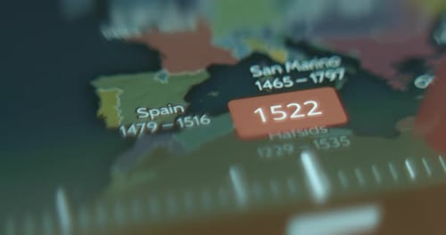 Iberian Peninsula Since Year 1248 AD