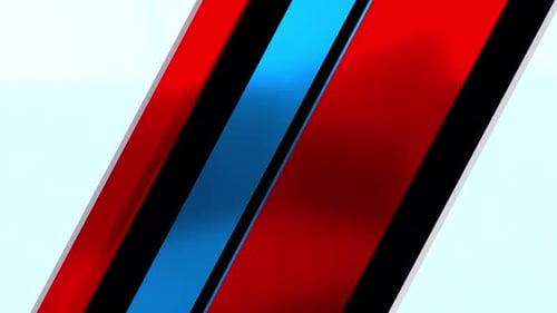 Dynamic Geometric Stripe Transition Reveal