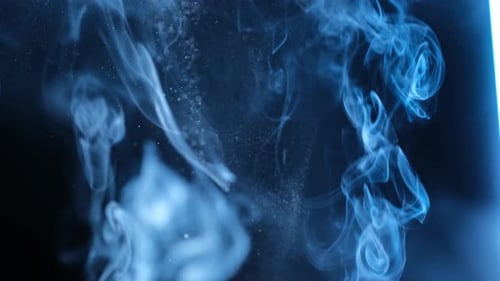 Dust and smoke