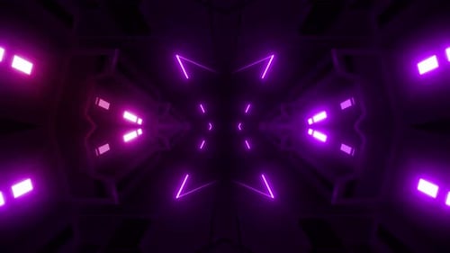 Pink Neon Tunnel 3