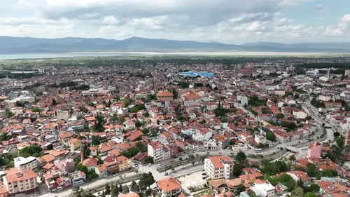 Vista aérea de la ciudad de Burdur 6