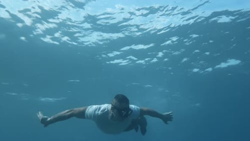Soldier Swim in the Ocean