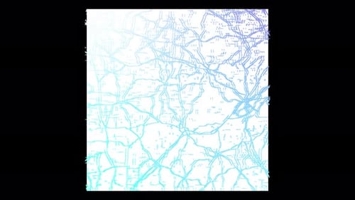 Radar Collection: Carga de la animación de un agarre de mapa en movimiento sobre un fondo gris