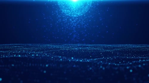 Digital cyberspace particles data network connections concept Abstract digital space background. cyb