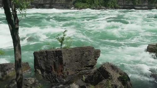Class 6 rapids of the Niagara River.