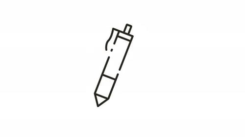 Pen Animated Outline Icon