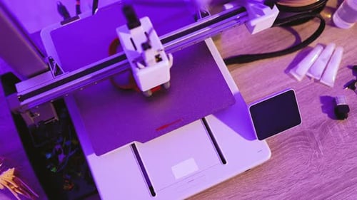 3D-Drucker, der Objekt erstellt