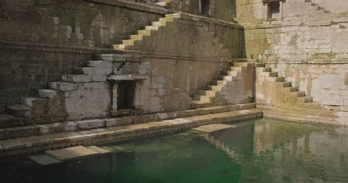 Water Storage and Toorji Ka Jhalra Baoli Stepwell in Jodhpur Rajasthan India
