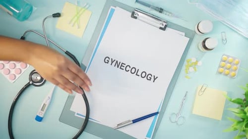 Preparing Gynecology Paperwork for Medical Work