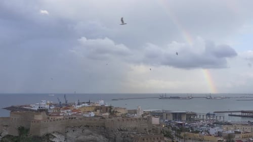 Arc-en-ciel au-dessus de Melilla