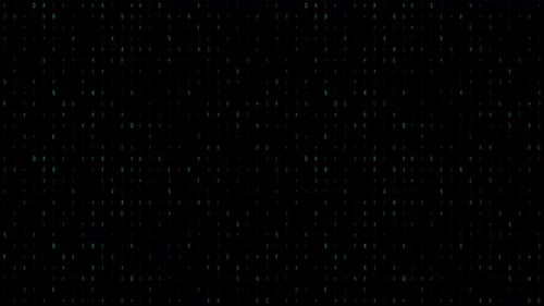 Futuristic Network Data Flow Animation - Motion Graphics