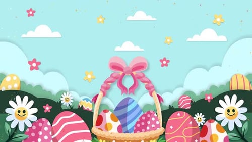 Easter Holiday Background