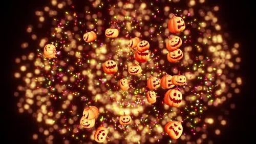 Halloween Kürbis-Burst