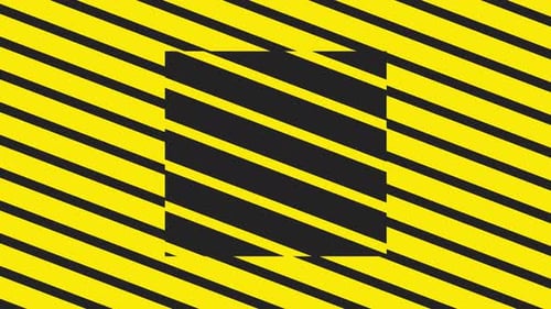 Animated Pattern With Symmetric Geometric Ornament