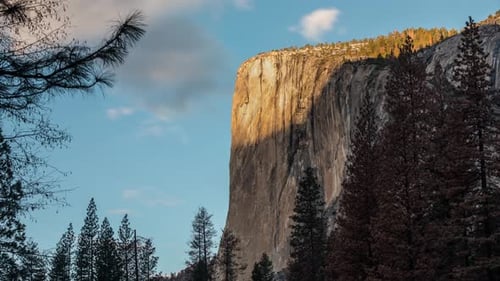 Paisaje Time Lapse Yosemite