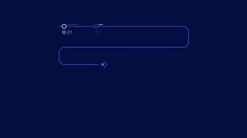 Minimalist Corporate Timeline Infographic Animation