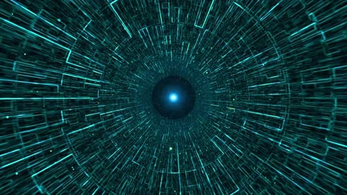 Motion Tunnel Graphics Background