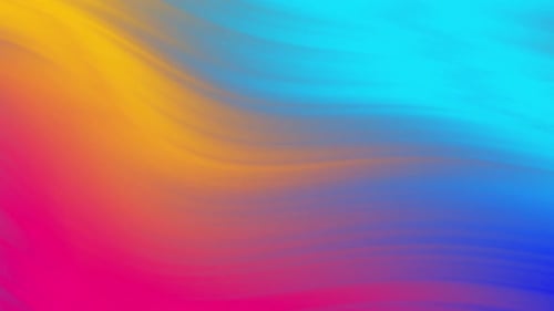 Vibrant Fluid Gradient Color Waves Abstract Background