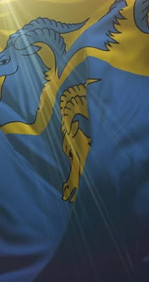 Flag of Kedzierzyn-Kozle County