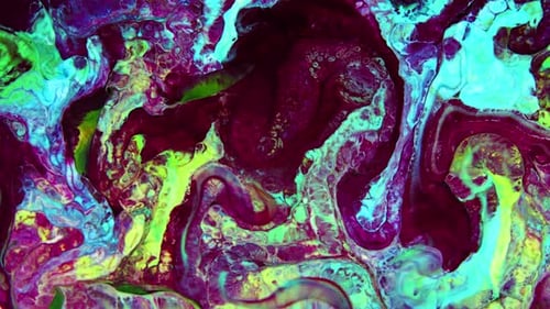 Fondo conceptual abstracto de pintura con tinta galáctica 752