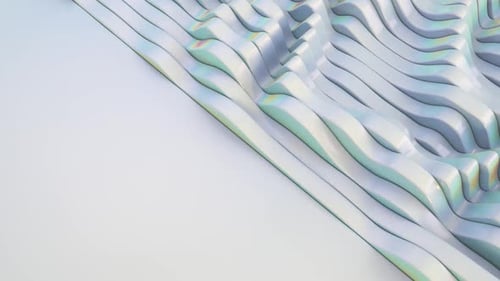 Glossy 3D Stripes Background