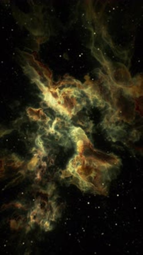 Vertical Space Nebula Fluid Abstract Motion Background