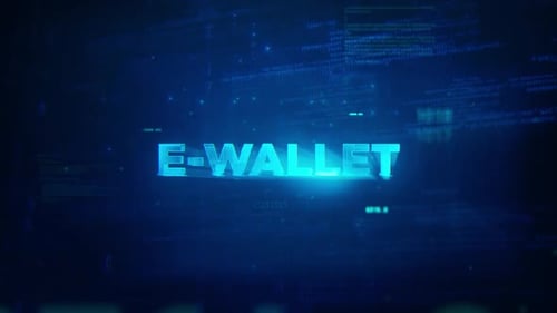 Futuristic Digital Glitch Text or Logo Reveal Animation