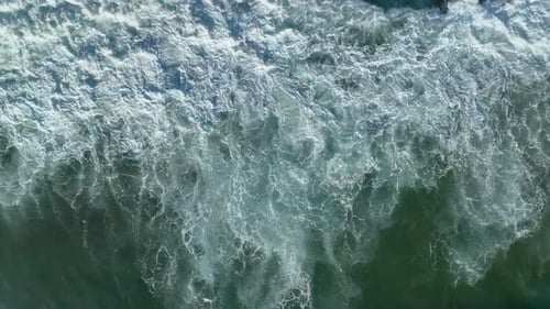 Texture of the Sea and a Beautiful Sunset