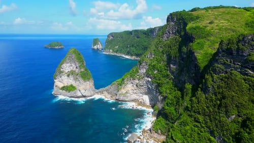 Manta point in Nusa Penida.