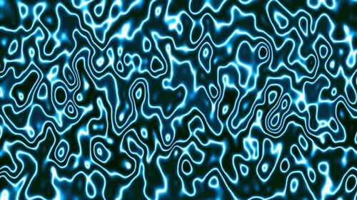 Colorful neon line glowing liquid background.