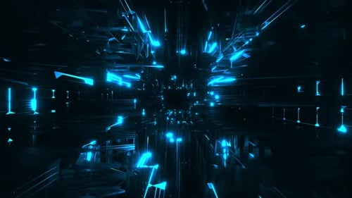 Colorful Tunnel Motion Loop