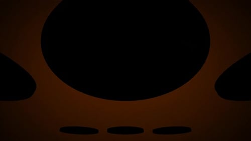 Glowing Bitcoin Digital Currency Animation Loop