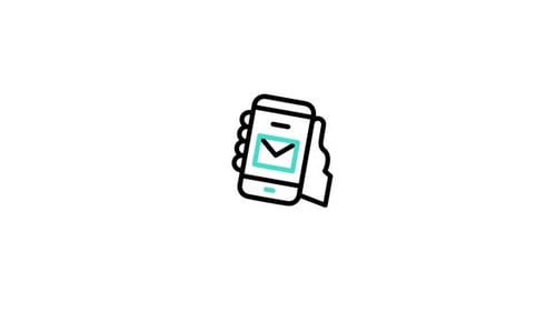Icono animado de correo electrónico