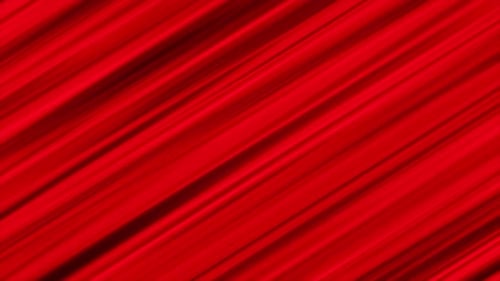 Luxurious Curtain Wave Red