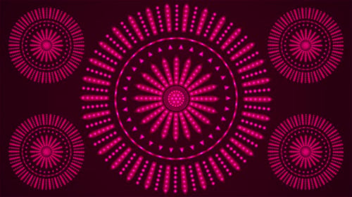 Broadcast Spinning Hi-Tech Abwechselnd blinkende Leuchtmuster 04