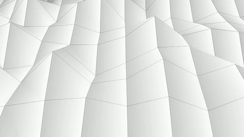 Clean Geometric Polygonal Abstract Motion Background Loop