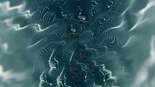 Strange Abstract Wavy Form