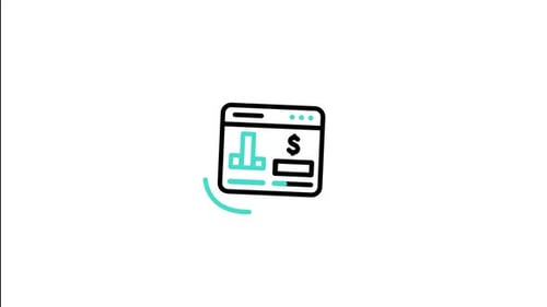 Data Monitoring Animated Icon