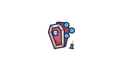 Coffin Animated Icon