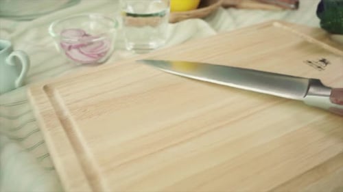 chef table food shot stock video