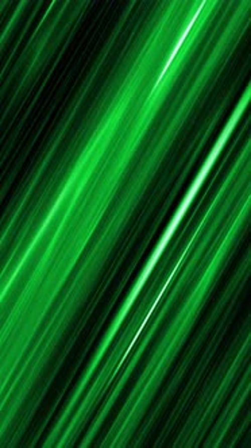 Pulsierende diagonale grüne Linien Vertikaler Hintergrund