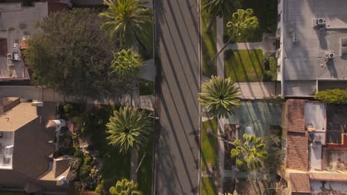 A Stunning Aerial View of a Luxurious and Exclusive Neighborhood in Beverly Hills California