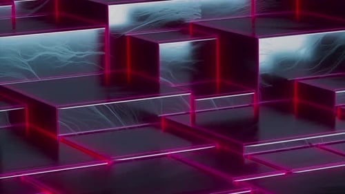 Boucle Rising Cubes