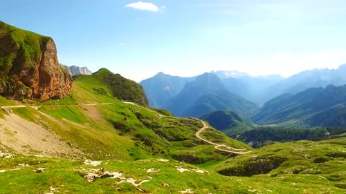 Sunny Day in the Mountains