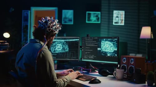 Transhumanist Using Neuroscientific Technology to Transcend Transferring Mind